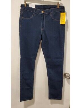 H&M HM Size 31 Dark Blue Skinny Ankle Regular Waist Jeans Denim